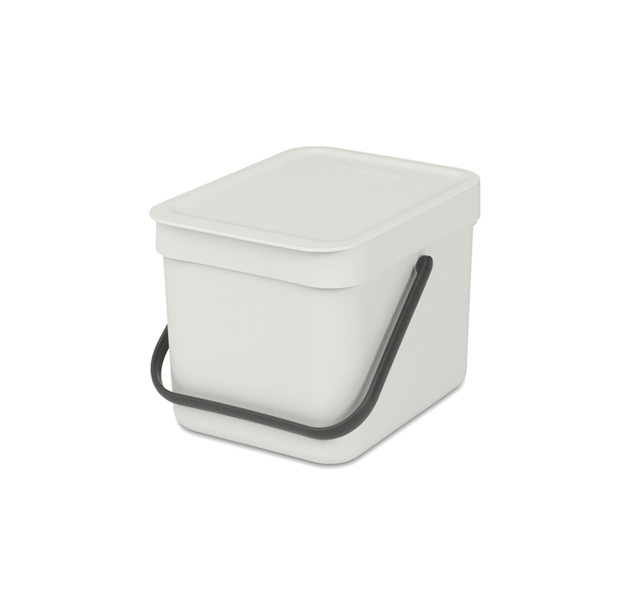 Cos de gunoi, Brabantia, Sort&amp;Go, 6 L, 24.5x20x18.1 cm, polipropilena, gri deschis - imagine 6
